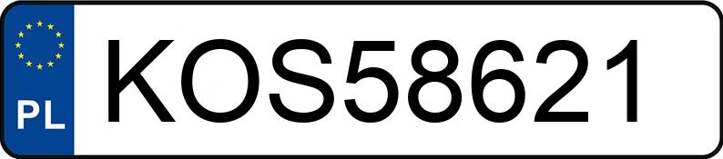 Numer rejestracyjny KOS 58621 posiada FSM-BIELSKO BIAŁA POLSKI FIAT 170 - KOS58621