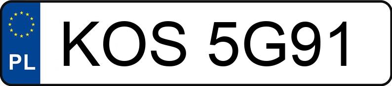 Numer rejestracyjny KOS 5G91 posiada FIAT Seicento 0.9 Kat. S - KOS5G91