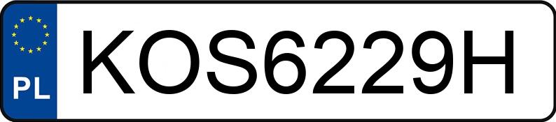 Numer rejestracyjny KOS 6229H posiada VOLKSWAGEN T-Roc 1.5 eTSI MR`25 E6 R-Line - KOS6229H
