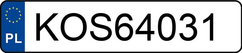 Numer rejestracyjny KOS 64031 posiada SEAT Toledo II 1.9 TDi MR`99 E3 1M Tech Design - KOS64031 Numer rejestracyjny KOS 64031 posiada SEAT Toledo II 1.9 TDi MR`99 E3 1M Tech Design - KOS64031