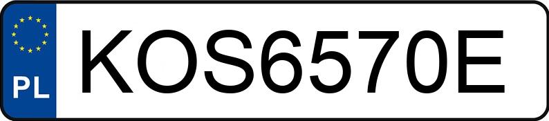 Registreringsnummeret KOS 6570E har AUDI A4 - KOS6570E Registreringsnummeret KOS 6570E har AUDI A4 - KOS6570E