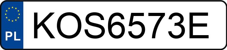 Numer rejestracyjny KOS 6573E posiada AUDI A5 Coupe 2.0 TFSI MR`07 E4 B8 A5 Coupe 2.0 TFSI MR`07 E4 B8 - KOS6573E