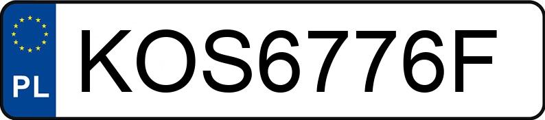 Numer rejestracyjny KOS 6776F posiada BMW X7 MR`23 E6d G07 M60i Step - KOS6776F
