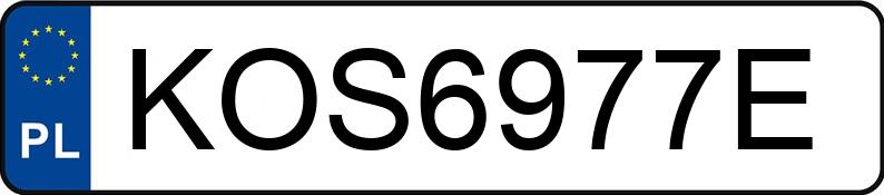 Numer rejestracyjny KOS 6977E posiada BMW 520 D - KOS6977E