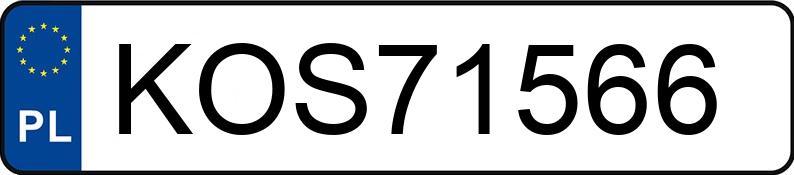 Numer rejestracyjny KOS 71566 posiada SEAT IBIZA - KOS71566 Numer rejestracyjny KOS 71566 posiada SEAT IBIZA - KOS71566