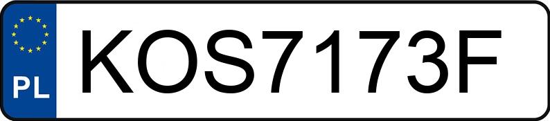 Registreringsnummeret KOS 7173F har BMW 320i MR`04 E4 E90 320i MR`04 E4 E90 - KOS7173F