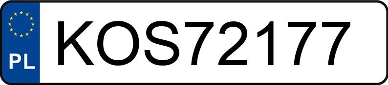 Numer rejestracyjny KOS 72177 posiada HYUNDAI TUCSON - KOS72177 Numer rejestracyjny KOS 72177 posiada HYUNDAI TUCSON - KOS72177