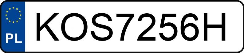 Numer rejestracyjny KOS 7256H posiada SKODA Octavia II 1.9 TDI MR`09 E4 Classic - KOS7256H