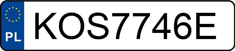 Numer rejestracyjny KOS 7746E posiada MERCEDES-BENZ C 200 - KOS7746E