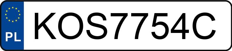 Numer rejestracyjny KOS 7754C posiada CITROEN DS5 - KOS7754C
