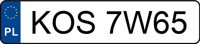 Numer rejestracyjny KOS 7W65 posiada FIAT Seicento 1.1 Kat. MR`98 S - KOS7W65 Numer rejestracyjny KOS 7W65 posiada FIAT Seicento 1.1 Kat. MR`98 S - KOS7W65
