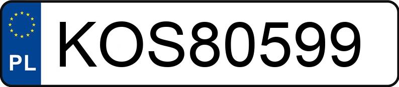 Numer rejestracyjny KOS 80599 posiada AUDI A5 - KOS80599 Numer rejestracyjny KOS 80599 posiada AUDI A5 - KOS80599