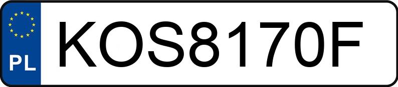 Numer rejestracyjny KOS 8170F posiada PEUGEOT 508 II HDI MR`18 E6 First Edition S&S EAT - KOS8170F