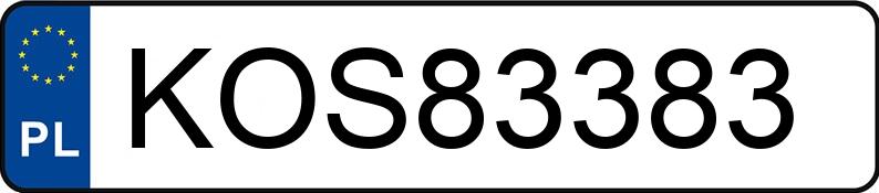Numer rejestracyjny KOS 83383 posiada FORD GALAXY - KOS83383 Numer rejestracyjny KOS 83383 posiada FORD GALAXY - KOS83383
