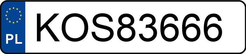 Numer rejestracyjny KOS 83666 posiada BMW 318I - KOS83666 Numer rejestracyjny KOS 83666 posiada BMW 318I - KOS83666