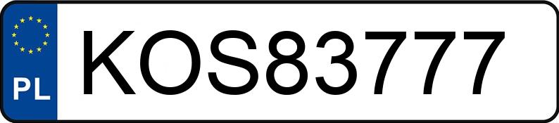 Numer rejestracyjny KOS 83777 posiada DAF 45. 220 - KOS83777