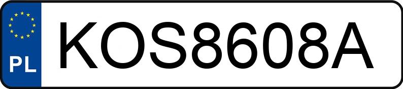 Numer rejestracyjny KOS 8608A posiada VOLKSWAGEN Polo III 1.6 Kat. MR`94 Classic - KOS8608A