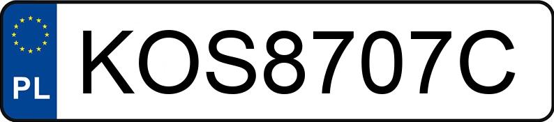 Numer rejestracyjny KOS 8707C posiada NISSAN Juke MR`14 E6 N-Connecta - KOS8707C