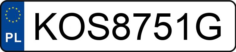 Numer rejestracyjny KOS 8751G posiada VOLKSWAGEN POLO - KOS8751G Numer rejestracyjny KOS 8751G posiada VOLKSWAGEN POLO - KOS8751G