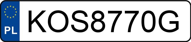 Numer rejestracyjny KOS 8770G posiada SEAT LEON - KOS8770G
