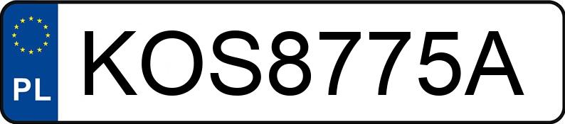 Numer rejestracyjny KOS 8775A posiada PEUGEOT 508 MR`11 E5 Active Aut. - KOS8775A