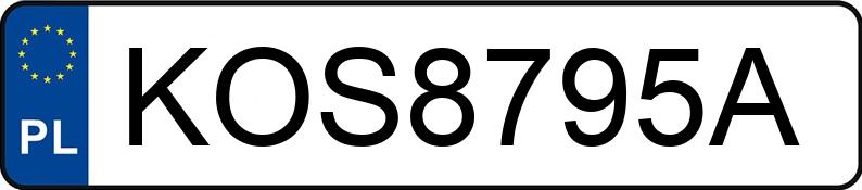 Numer rejestracyjny KOS 8795A posiada PEUGEOT 208 - KOS8795A