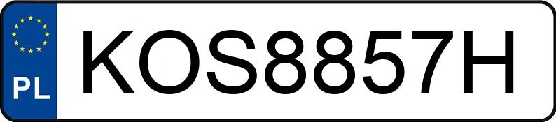 Numer rejestracyjny KOS 8857H posiada PEUGEOT 5008 1.6 THP MR`17 E6 Crossway 165 S&S Aut. - KOS8857H