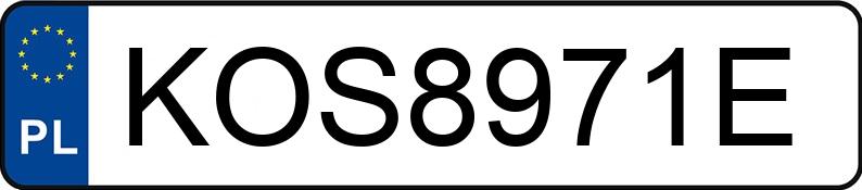 Numer rejestracyjny KOS 8971E posiada VOLKSWAGEN Golf IV 2.3 MR`97 GTI - KOS8971E Numer rejestracyjny KOS 8971E posiada VOLKSWAGEN Golf IV 2.3 MR`97 GTI - KOS8971E