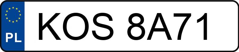 Numer rejestracyjny KOS 8A71 posiada LAND ROVER FREELANDER - KOS8A71 Numer rejestracyjny KOS 8A71 posiada LAND ROVER FREELANDER - KOS8A71