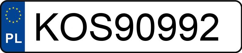 Numer rejestracyjny KOS 90992 posiada BMW 320 - KOS90992 Numer rejestracyjny KOS 90992 posiada BMW 320 - KOS90992