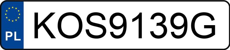 Numer rejestracyjny KOS 9139G posiada VOLVO V50 - KOS9139G