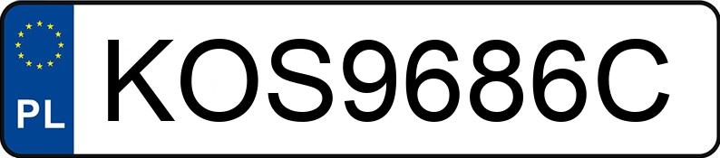 Numer rejestracyjny KOS9686C posiada AUDI A4 1.9 TDi Kat. MR`00 E3 8E A4 1.9 TDi Kat. MR`00 E3 8E