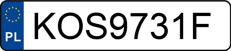 Numer rejestracyjny KOS 9731F posiada ALFA ROMEO 147 - KOS9731F