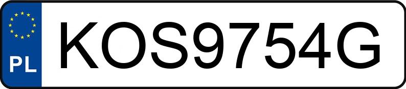 Numer rejestracyjny KOS 9754G posiada AUDI A8 - KOS9754G Numer rejestracyjny KOS 9754G posiada AUDI A8 - KOS9754G
