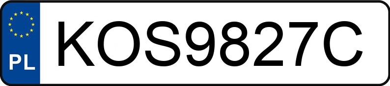 Numer rejestracyjny KOS 9827C posiada NISSAN MICRA - KOS9827C Numer rejestracyjny KOS 9827C posiada NISSAN MICRA - KOS9827C