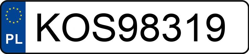 Le numéro d’enregistrement KOS 98319 a RENAULT Megane III Grandtour MR`14 E5 Bose Energy 130 TCe - KOS98319 Le numéro d’enregistrement KOS 98319 a RENAULT Megane III Grandtour MR`14 E5 Bose Energy 130 TCe - KOS98319