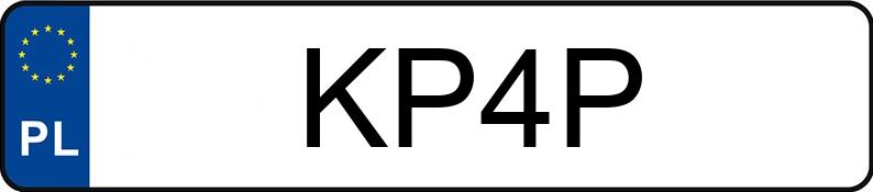 Numer rejestracyjny KP 4P posiada MAZDA B2200 - KP4P