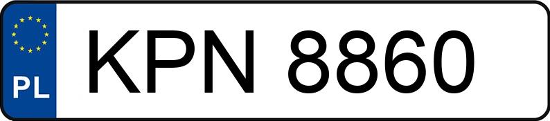 Numer rejestracyjny KPN 8860 posiada Fiat 125p - KPN8860 Numer rejestracyjny KPN 8860 posiada Fiat 125p - KPN8860