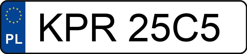 Numer rejestracyjny KPR 25C5 posiada MERCEDES-BENZ C 180 MR`21 E6 206 C 180 MR`21 E6 206 - KPR25C5
