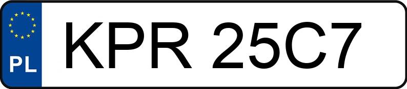 Numer rejestracyjny KPR 25C7 posiada HYUNDAI IX35 - KPR25C7 Numer rejestracyjny KPR 25C7 posiada HYUNDAI IX35 - KPR25C7