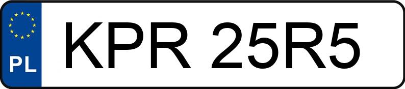 Numer rejestracyjny KPR 25R5 posiada SSANGYONG / KGM Korando 1.5 Turbo MR`20 E6 Sapphire 4x4 - KPR25R5