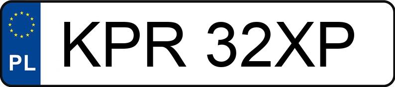 Numer rejestracyjny KPR 32XP posiada CITROEN C2 - KPR32XP