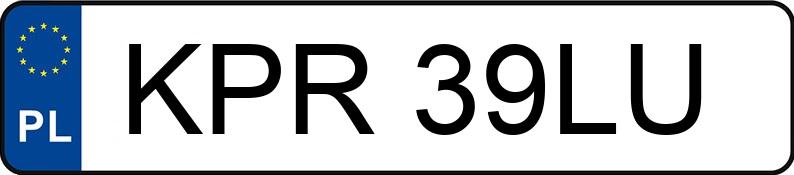 Numer rejestracyjny KPR 39LU posiada FSO-WARSZAWA POLONEZ CARO - KPR39LU Numer rejestracyjny KPR 39LU posiada FSO-WARSZAWA POLONEZ CARO - KPR39LU
