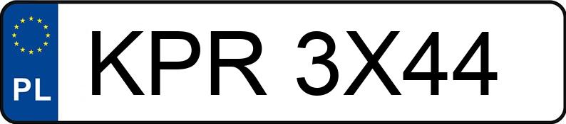 Numer rejestracyjny KPR 3X44 posiada AUDI A4 1.9 TDi Kat. MR`05 E3 8E A4 1.9 TDi Kat. MR`05 E3 8E - KPR3X44