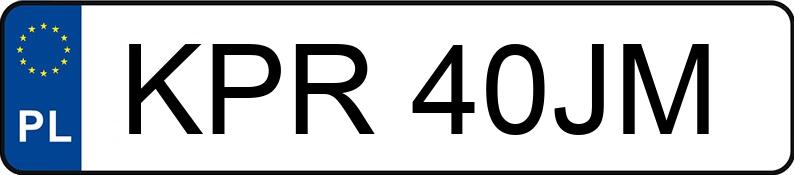 Numer rejestracyjny KPR 40JM posiada FSO POLONEZ CARO PLUS 1.6 GSI - KPR40JM