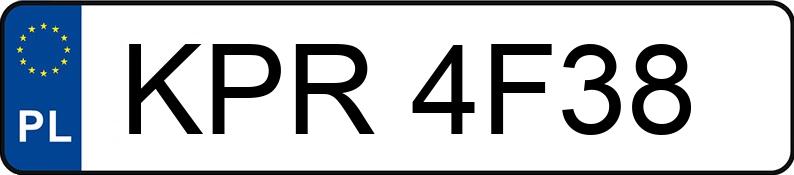 Numer rejestracyjny KPR 4F38 posiada FIAT Punto II 1.2 MR`03 E4 Active Alaska - KPR4F38