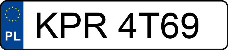 Numer rejestracyjny KPR 4T69 posiada BMW 316I - KPR4T69 Numer rejestracyjny KPR 4T69 posiada BMW 316I - KPR4T69