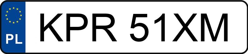 Numer rejestracyjny KPR 51XM posiada CITROEN BERLINGO - KPR51XM Numer rejestracyjny KPR 51XM posiada CITROEN BERLINGO - KPR51XM
