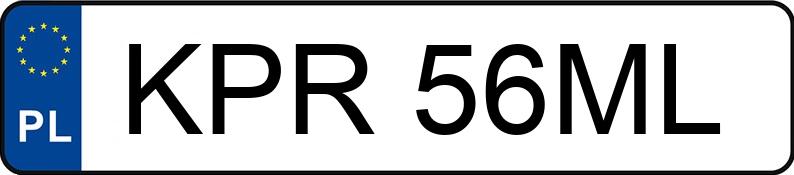 Numer rejestracyjny KPR 56ML posiada FSC 3N - KPR56ML