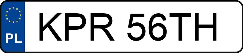 Numer rejestracyjny KPR 56TH posiada OPEL Astra Classic III MR`10 E5 Astra Classic III MR`10 E5 - KPR56TH